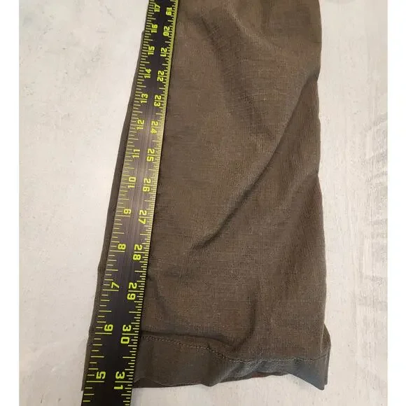 Vuori Men's Dura Terra Ripstop Pants Organic Cotton Green SZ Medium - Picture 7 of 7